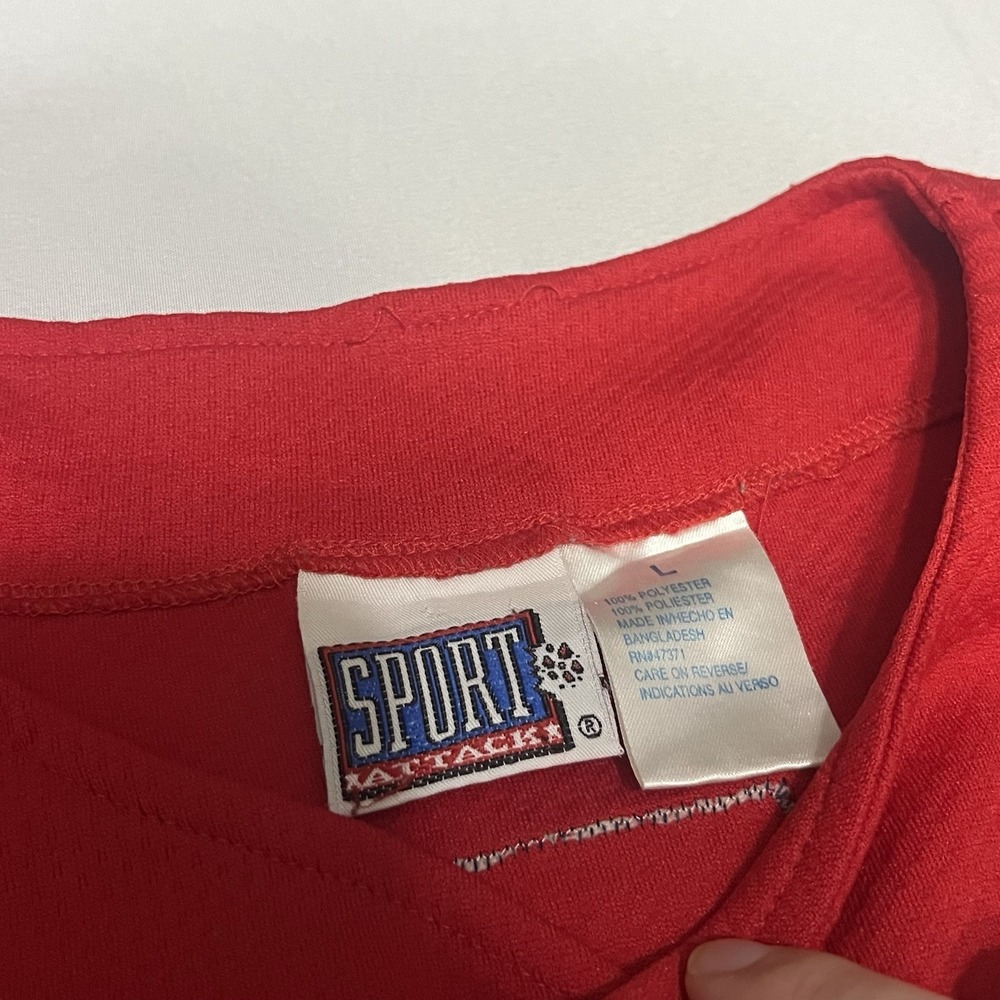 Vtg ST Louis Cardinals Jersey Mark McGwire MLB Men's L Red Stitched - Picture 4 of 10